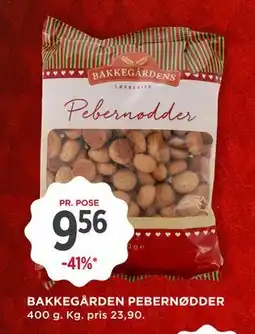 MENY BAKKEGÅRDEN PEBERNØDDER tilbud