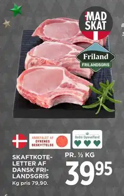 MENY SKAFTKOTELETTER AF DANSK FRILANDSGRIS tilbud
