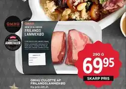 MENY OMHU CULOTTE AF FRILANDSLAMMEKØD tilbud