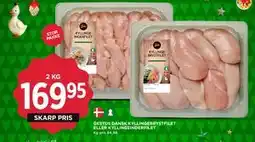 MENY GESTUS DANSK KYLLINGEBRYSTFILET ELLER KYLLINGEINDERFILET tilbud