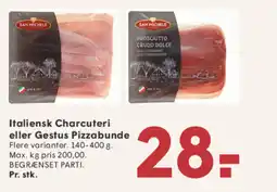 SPAR Italiensk Charcuteri eller Gestus Pizzabunde tilbud