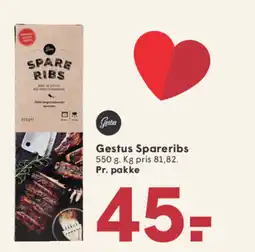 SPAR Gestus Spareribs tilbud