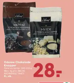 SPAR Odense Chokolade Knapper tilbud