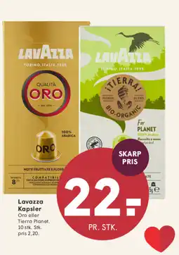 SPAR Lavazza Kapsler tilbud