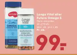 SPAR Longo Vital eller Futura Omega 3 tilbud