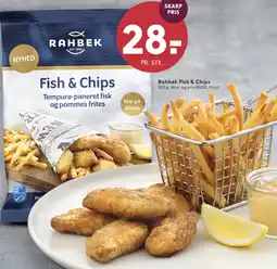SPAR Rahbek Fish & Chips tilbud