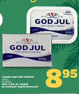 Netto Lurpak smør eller smørbar tilbud