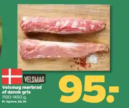 Netto Velsmag mørbrad af dansk gris tilbud