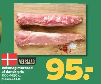 Velsmag mørbrad af dansk gris