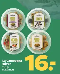 Netto La Campagna oliven tilbud