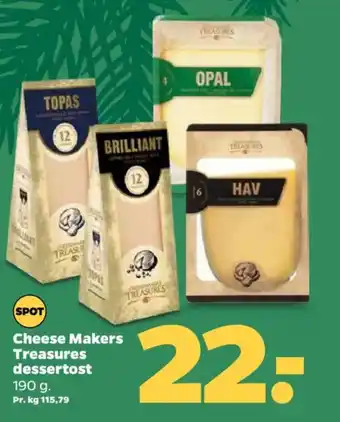 Netto Cheese Makers Treasures dessertost tilbud