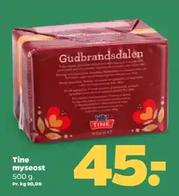Netto Tine myseost tilbud