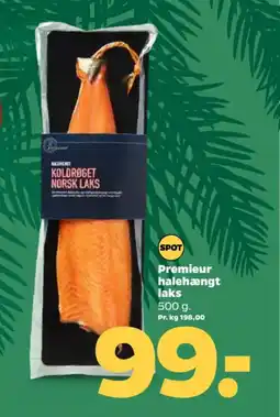 Netto Premieur halehængt laks tilbud