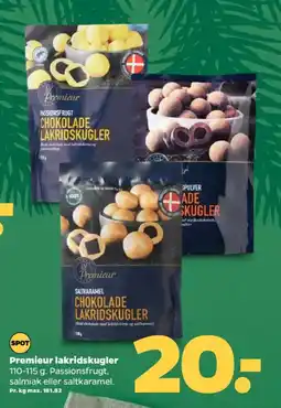 Netto Premieur lakridskugler tilbud