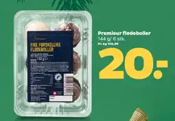 Netto Premieur flødeboller tilbud