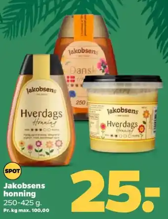 Netto Jakobsens honning tilbud