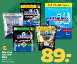 Netto Neophos opvaske- tabs tilbud