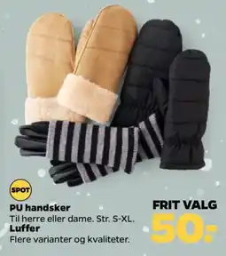 Netto PU handsker tilbud