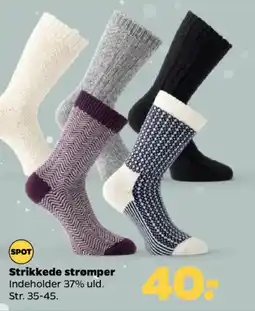 Netto Strikkede strømper tilbud