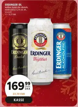 Scandinavian Park ERDINGER ØL tilbud