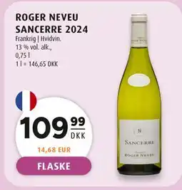 Scandinavian Park ROGER NEVEU SANCERRE 2024 tilbud