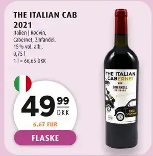 Scandinavian Park THE ITALIAN CAB 2021 tilbud