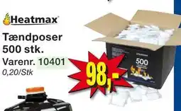 Harald Nyborg Tændposer 500 stk tilbud