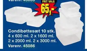 Harald Nyborg Condibøttesæt 10 stk tilbud