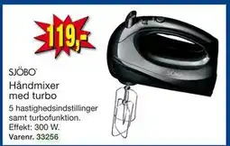 Harald Nyborg Håndmixer med turbo tilbud