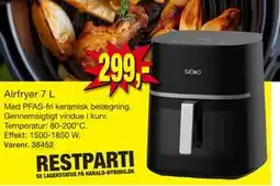 Harald Nyborg Airfryer 7 L tilbud