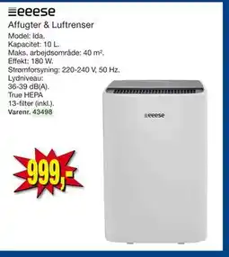 Harald Nyborg Affugter & Luftrenser tilbud