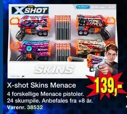 Harald Nyborg X-shot Skins Menace tilbud