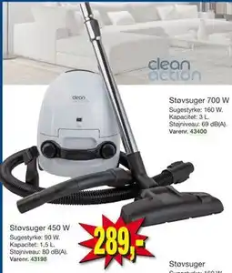 Harald Nyborg Støvsuger 450 W tilbud