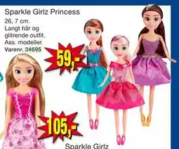 Harald Nyborg Sparkle Girlz Princess tilbud