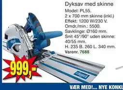 Harald Nyborg Dyksav med skinne tilbud