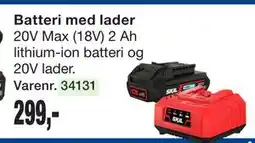 Harald Nyborg Batteri med lader tilbud