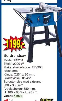 Harald Nyborg Bordrundsav tilbud