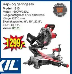 Harald Nyborg Kap- og geringssav tilbud