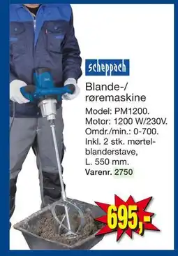 Harald Nyborg Blande-/ røremaskine tilbud