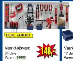 Harald Nyborg Værktøjsvæg tilbud
