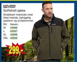 Harald Nyborg Softshell-jakke tilbud