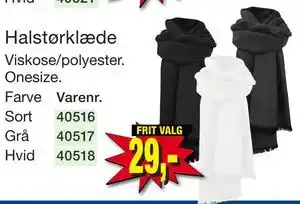 Harald Nyborg Halstørklæde tilbud