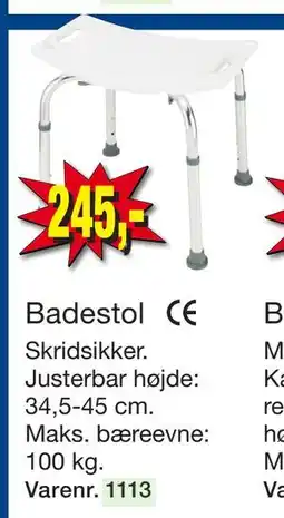 Harald Nyborg Badestol tilbud