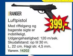 Harald Nyborg Luftpistol tilbud