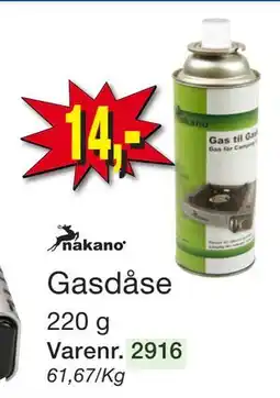 Harald Nyborg Gasdåse tilbud