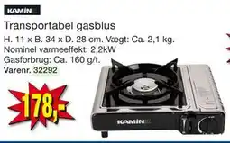 Harald Nyborg Transportabel gasblus tilbud