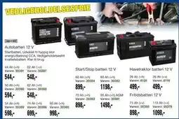 Harald Nyborg Autobatteri 12 V tilbud