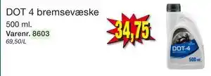 Harald Nyborg DOT 4 bremsevæske tilbud
