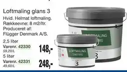 Harald Nyborg Loftmaling glans 3 tilbud