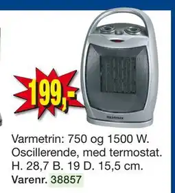 Harald Nyborg Varmeblæser tilbud